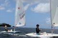 Downwind practice at SVG Sailing Association's High Performance Race Training Clinic