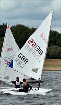 Toby Waggett wins the Derwent Reservoir Sailing Club Lakeland & Borders ILCA Open  © Stephen Wright