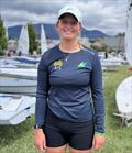 Evie Saunders, member of the Australian Sailing Squad, is ready for all the action in Hobart