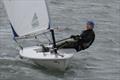 Daragh Peelo in the final race of the Howth YC Dinghy Frostbites Spring Series