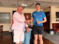 Steffan Williams wins the New Quay Yacht Club Dinghy Open Regatta &copy; Martyn Johnson