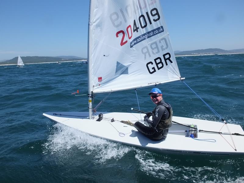 Gold for Jamie Calder at the Laser Radial Youth Europeans photo copyright Ross Harvey taken at  and featuring the ILCA 6 class