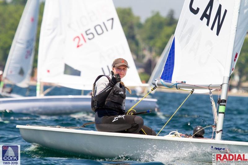 Laser Radial Youth World Championships 2019 day 5 - photo © Luka Bartulovic