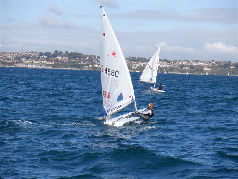 Laser Qualifier at Weymouth - photo © UKLA