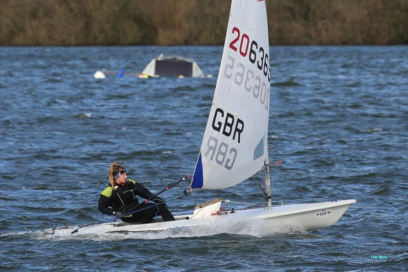 Rheanna Pavey overall series winner in the Alton Water Fox's Chandlery & Anglian Water Frostbite Series - photo © Tim Bees