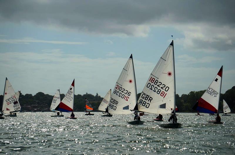 Royal Harwich Yacht Club Junior Race Week photo copyright Carly Jones taken at Royal Harwich Yacht Club and featuring the ILCA 6 class