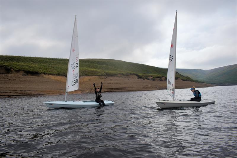 Pennine Sailing Club Kids Week 2020 photo copyright Tom Oldrini taken at Pennine Sailing Club and featuring the ILCA 6 class