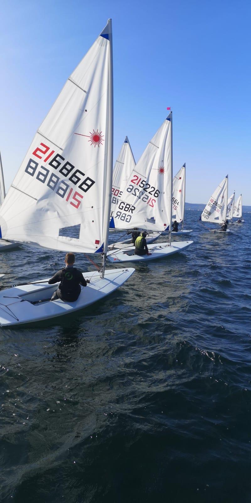 RYA Northern Ireland Youth Championships at Ballyholme photo copyright Emma Blee taken at Ballyholme Yacht Club and featuring the ILCA 6 class