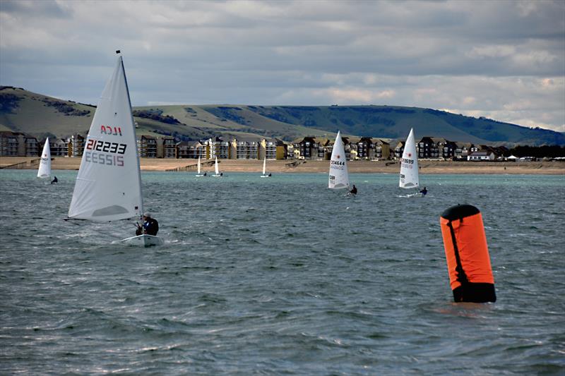 Matt Howard, Apprentice Masters winner in the ILCA7 fleet Masters Nationals at Pevensey Bay photo copyright PBSC taken at Pevensey Bay Sailing Club and featuring the ILCA 6 class