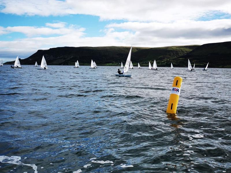 RYA Northern Ireland Performance selection weekend photo copyright RYA Northern Ireland taken at Cushendall Sailing & Boating Club and featuring the ILCA 6 class