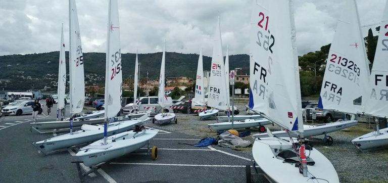 No racing on 2020 Laser Master Europeans day 1 photo copyright Jean Luc Michon / EurILCA taken at Circolo Nautico Andora and featuring the ILCA 6 class