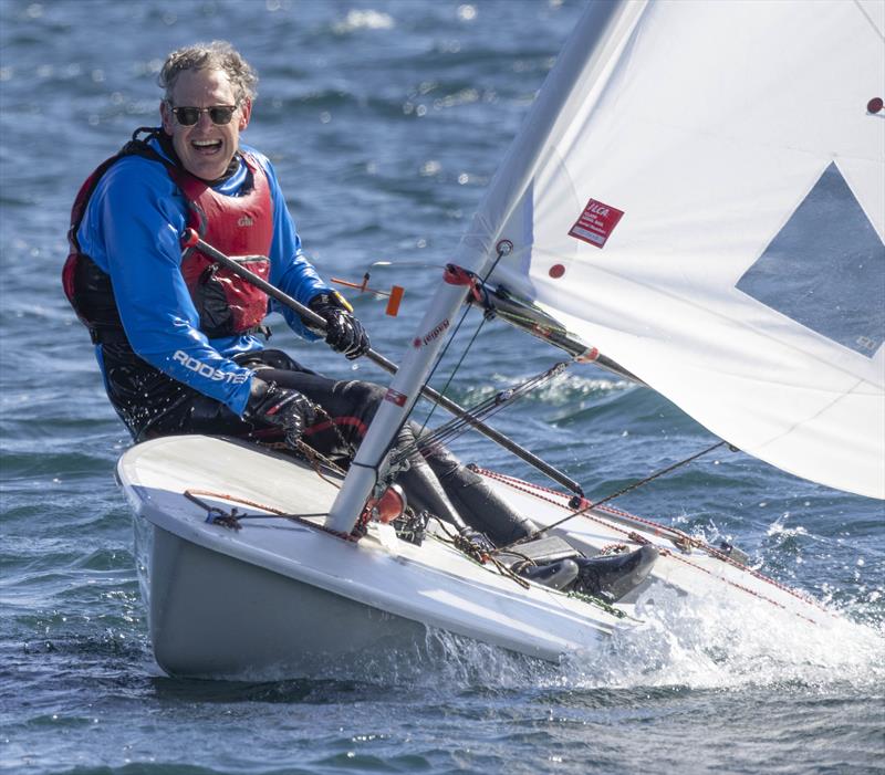 Great to be back in spite of the cold during the Easter Cooler at Notts County photo copyright David Eberlin taken at Notts County Sailing Club and featuring the ILCA 6 class