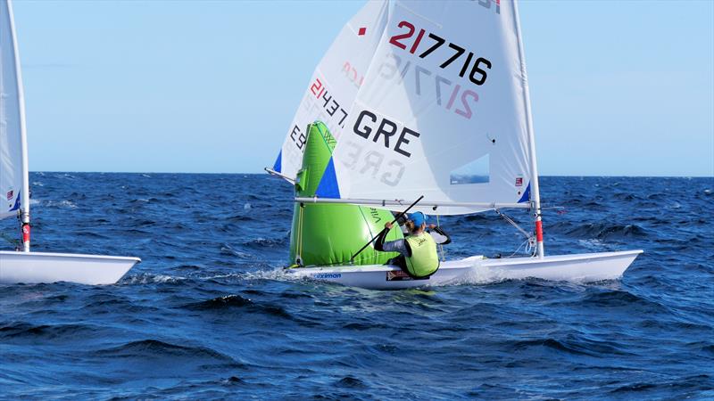 ILCA Vilamoura European Continental Qualification day 2 photo copyright Jon Emmett taken at Vilamoura Sailing and featuring the ILCA 6 class