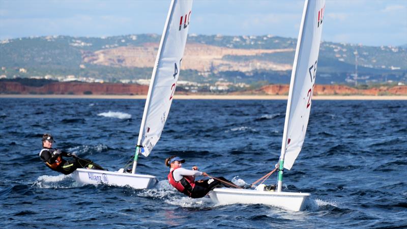 ILCA Vilamoura European Continental Qualification day 2 photo copyright Jon Emmett taken at Vilamoura Sailing and featuring the ILCA 6 class