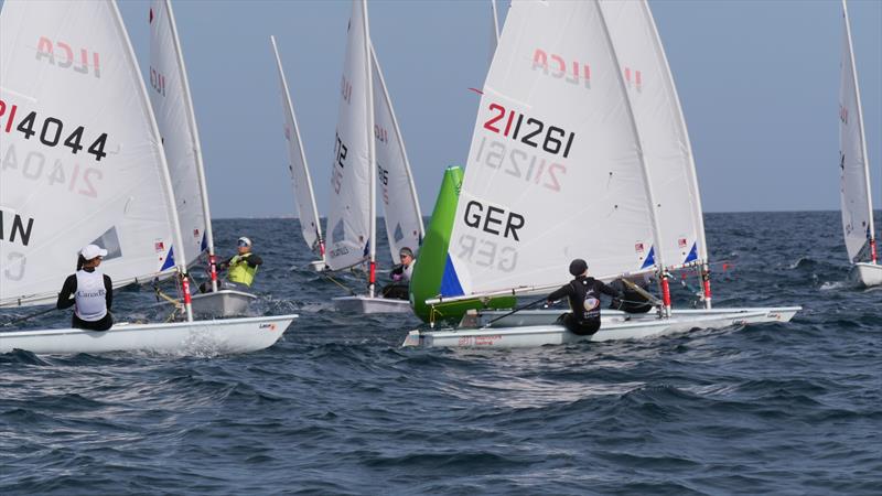 ILCA Vilamoura European Continental Qualification day 4 - photo © Jon Emmett