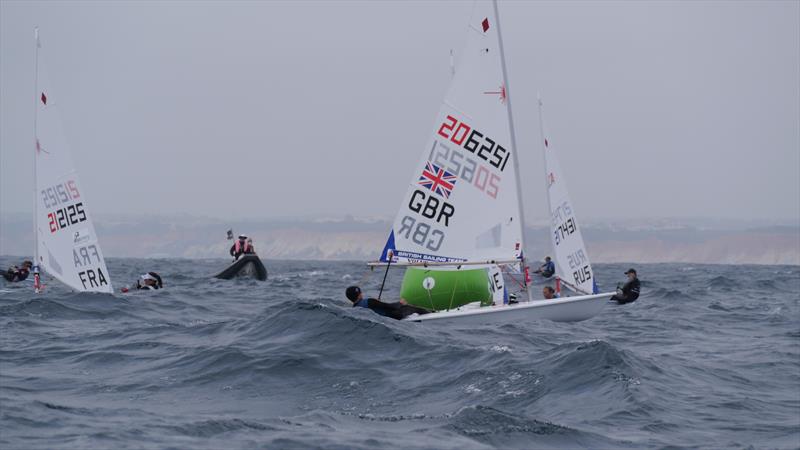 ILCA Vilamoura European Continental Qualification day 5 photo copyright Jon Emmett taken at Vilamoura Sailing and featuring the ILCA 6 class