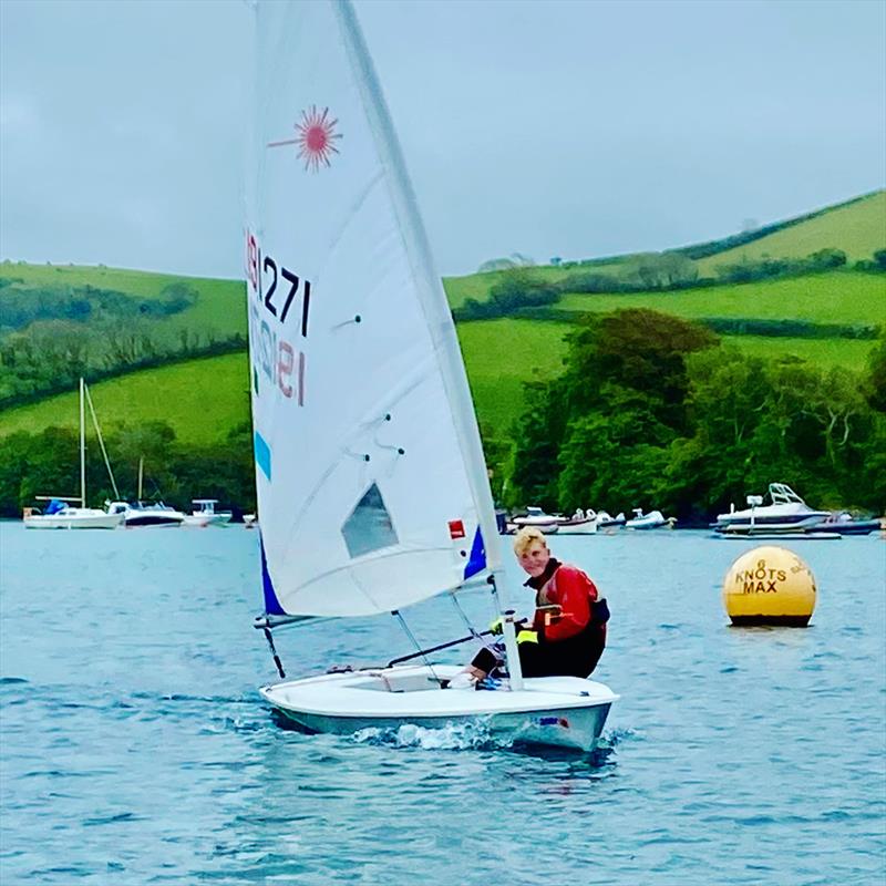 Salcombe YC Sailing Club Series Race 3 photo copyright Lucy Burn taken at Salcombe Yacht Club and featuring the ILCA 6 class