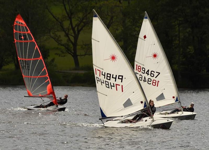Derbyshire Youth Sailing at Combs - photo © Darren Clarke
