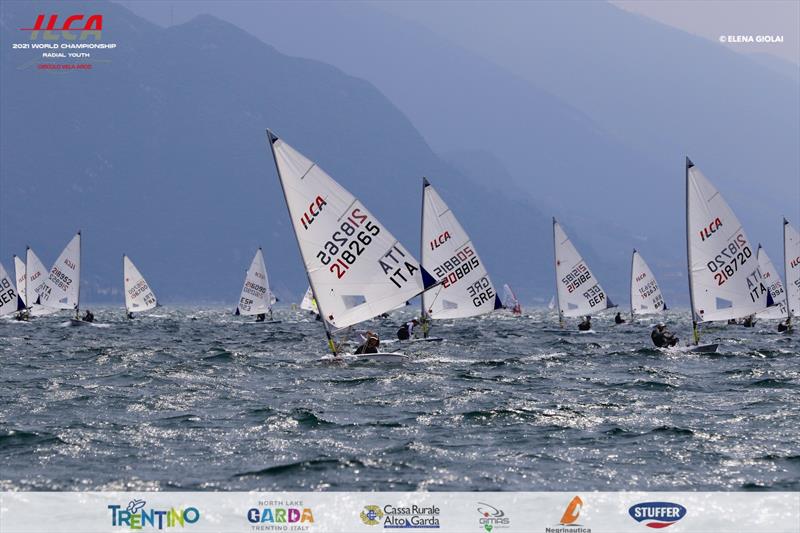 2021 ILCA 6 Youth Worlds at Lake Garda day 5 photo copyright Elena Giolai / www.elenagiolai.com taken at Circolo Vela Arco and featuring the ILCA 6 class