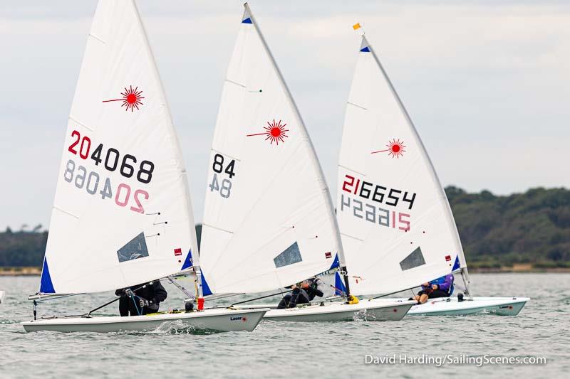 Day 6 of Bournemouth Digital Poole Week photo copyright David Harding / www.sailingscenes.com taken at Parkstone Yacht Club and featuring the ILCA 6 class