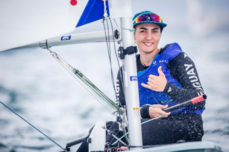 Uruguayan Laser Radial Girls sailor - Dolores Moreira Fraschini at the Youth Sailing Worlds in Sanya - photo © Jesus Renedo / Sailing Energy / World Sailing