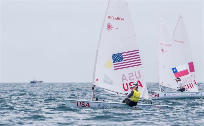 Laser Radial - Charlotte Rose (Houston, Texas) at Youth Sailing Worlds Sanya - photo © Jesus Renedo / Sailing Energy / World Sailing