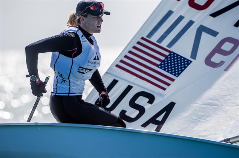 Paige Railey (W) Laser Radial - World Cup Series Miami - photo © Jesus Renedo / Sailing Energy / World Sailing