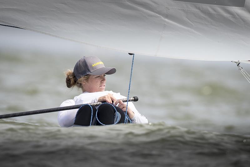 Maxime Jonker (NED), Laser Radial - 2018 Medemblik Regatta - Day 3 photo copyright Sander van der Borch taken at Royal Yacht Club Hollandia and featuring the ILCA 6 class