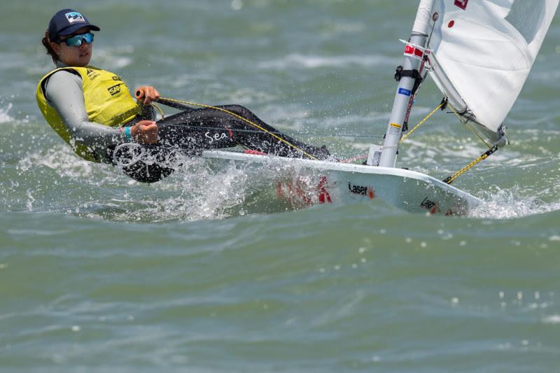 Charlotte Rose won the Girls' Laser Radial Class for the second consecutive year -  Youth Sailing World Championship 2018 - photo © Jen Edney / World Sailing