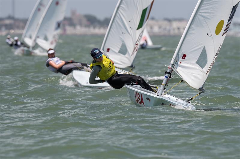 USA, Womens Laser Radial, Youth World Sailing Championships, July 2018, Corpus Christi, Texas - photo © Jen Edney / World Sailing