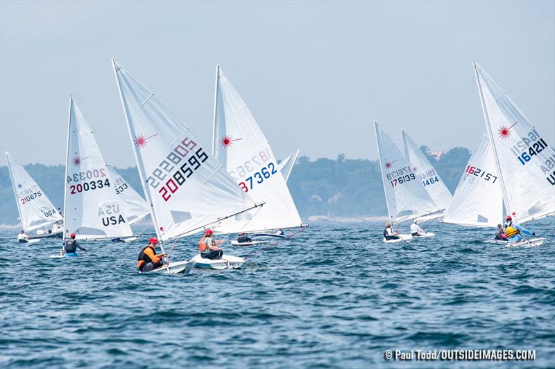 Helly Hansen NOOD Regatta at Marblehead Race Week - Day 3 photo copyright Paul Todd / www.outsideimages.com taken at  and featuring the ILCA 6 class