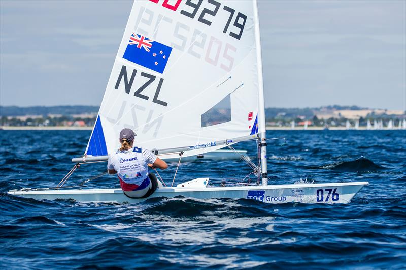 Olivia Christie - (NZL) Laser Radial - Hempel Sailing World Championships - Day 2 - photo © Sailing Energy / World Sailing