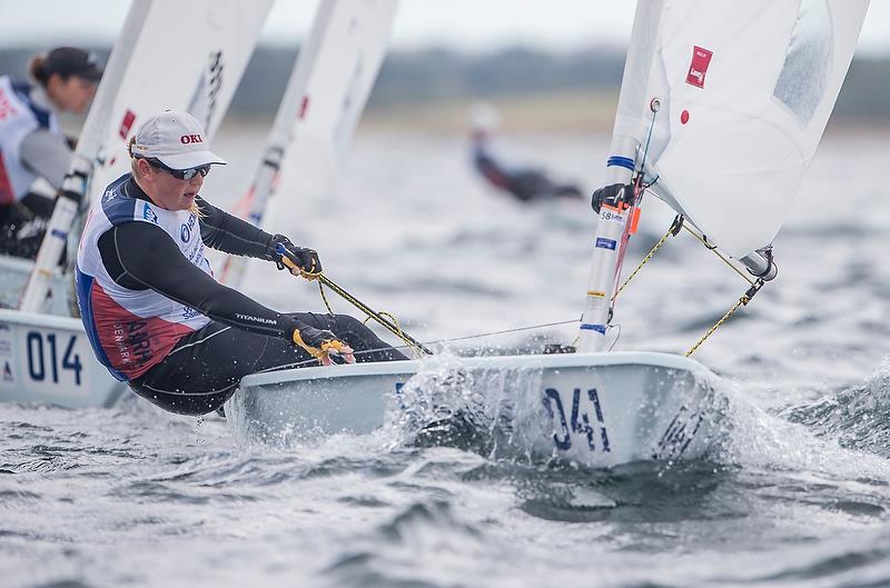 Susannah  Pyatt (NZL) - Laser RadialDay 4 - Hempel Sailing World Championships, Aarhus - August 2018 photo copyright Sailing Energy / World Sailing taken at  and featuring the ILCA 6 class