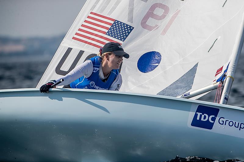 Paige Railey (USA) - Laser Radial - Day 7 - Hempel Sailing World Championships, Aarhus, Denmark, August 7, 2018 - photo © Sailing Energy / World Sailing