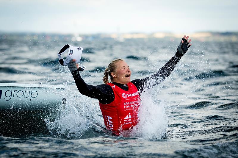 Laser Radial - Day 10 - Hempel Sailing World Championships, Aarhus, Denmark, August 10, 2018 - photo © Sailing Energy / World Sailing