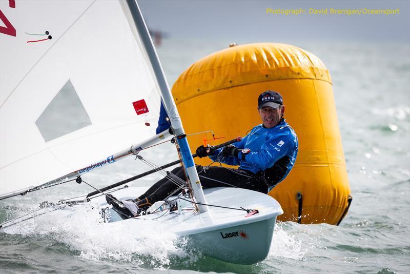 Day 1 of the DLR Laser Masters World Championships in Dublin Bay photo copyright David Branigan / www.oceansport.ie taken at Dun Laoghaire Motor Yacht Club and featuring the ILCA 6 class