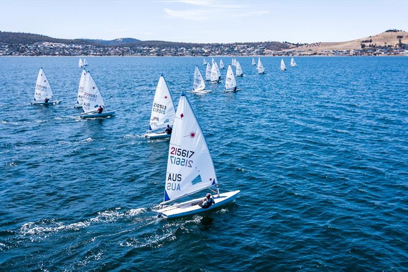 Laser Radial - 2019 Australian Youth Championships - photo © Beau Outteridge