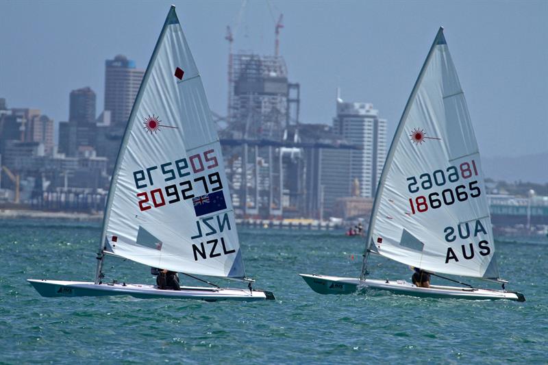 Laser Radial - Oceanbridge NZL Sailing Regatta - Day 2 - February 2 photo copyright Richard Gladwell taken at Royal Akarana Yacht Club and featuring the ILCA 6 class