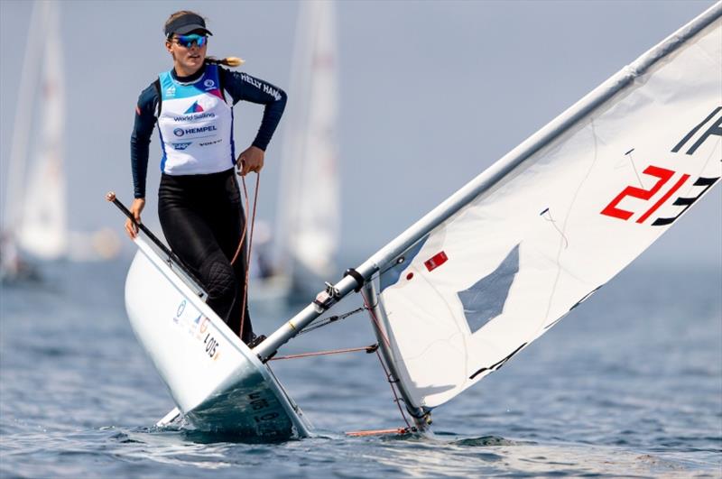 Line Flem Høst (NOR) - Day 3, Hempel World Cup Series Genoa 2019 photo copyright Pedro Martinez / Sailing Energy / World Sailing taken at  and featuring the ILCA 6 class