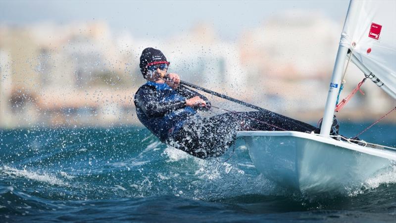 Former world champion Alison Young, Laser Radial photo copyright Mark Lloyd / RYA taken at  and featuring the ILCA 6 class