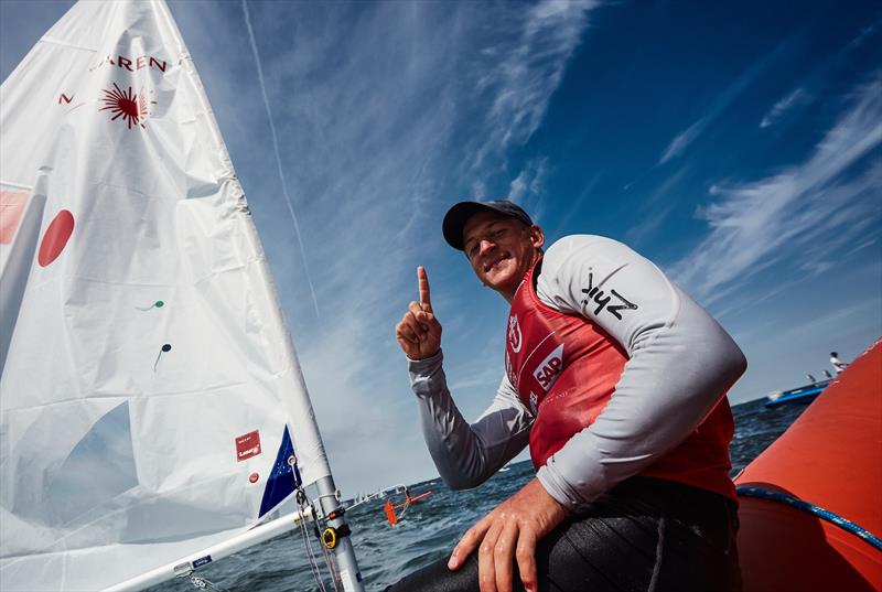 Turkey's Yigit Yalcin Citak - Laser Radial - Hempel Youth Sailing World Championships Day 5 - photo © Robert Hajduk, Robert Hajduk / World Sailing