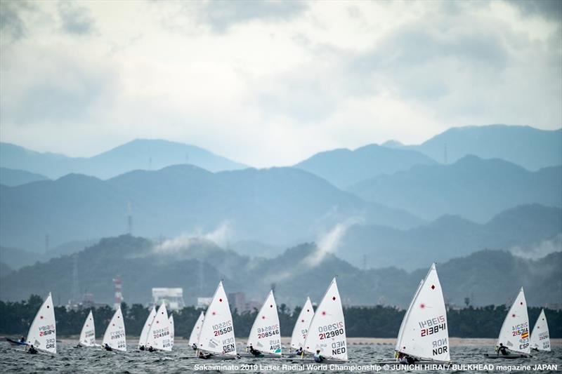 Day 2 of the ILCA Laser Radial World Championships in Japan - photo © Junichi Hirai / Bulkhead Magazine Japan