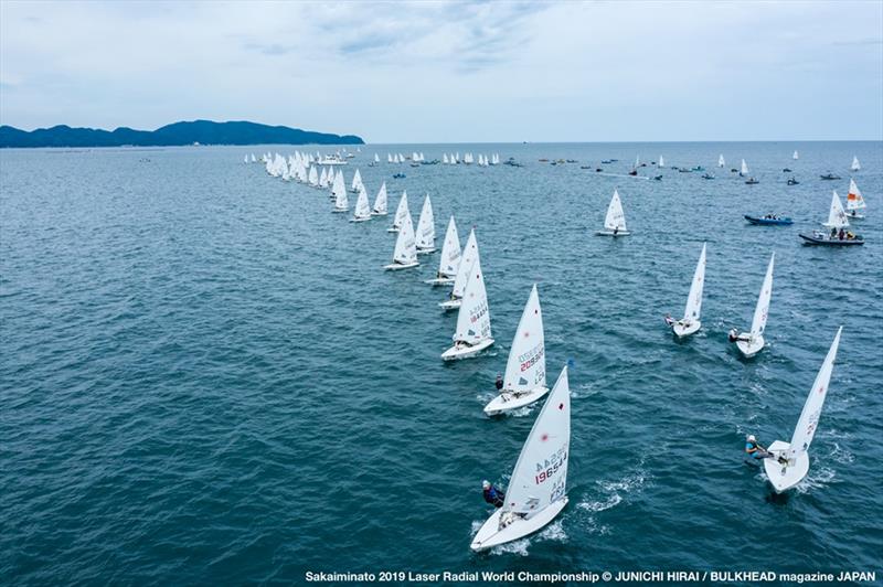 Final day of the ILCA Laser Radial World Championships in Japan - photo © Junichi Hirai / Bulkhead Magazine Japan