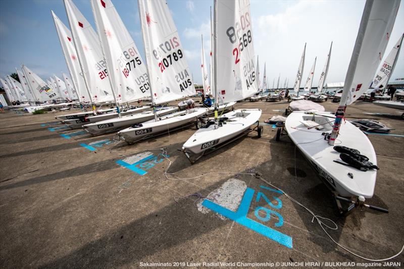 2019 Laser Radial World Championships photo copyright Junichi Hirai / Bulkhead Magazine Japan taken at  and featuring the ILCA 6 class