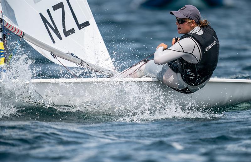 Olivia Christie (NZL) - 2019 Laser Radial World Championships, Japan, July 2019 - photo © Junichi Hirai / Bulkhead Magazine Japan