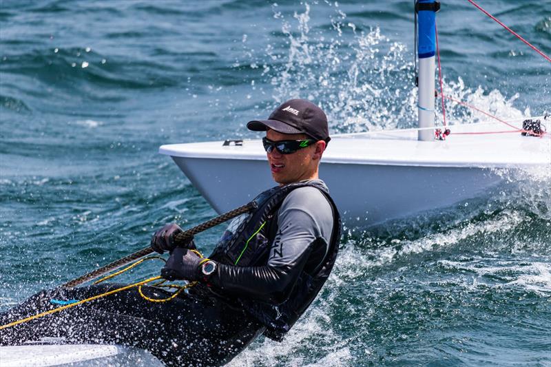 Luke Cashmore (NZL) - 2019 Laser Radial World Championships, CORK photo copyright ILCA taken at CORK and featuring the ILCA 6 class