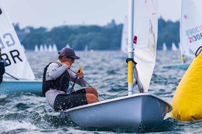 Luke Cashmore (NZL) - 2019 Laser Radial World Championships, CORK photo copyright ILCA taken at CORK and featuring the ILCA 6 class