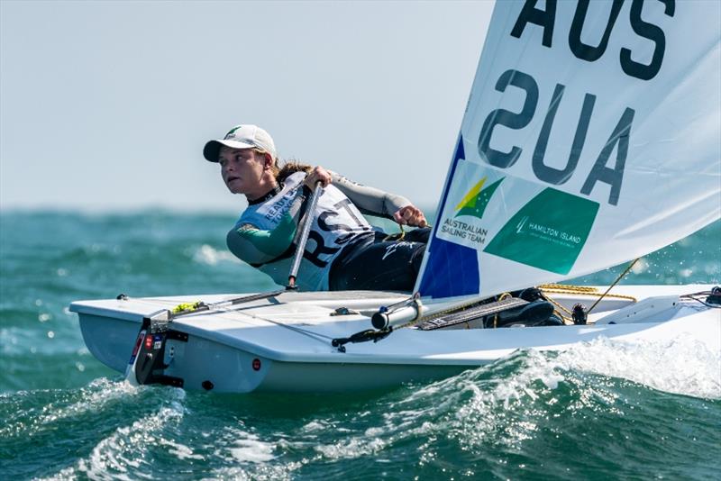 Mara Stransky - Ready Steady Tokyo-Sailing photo copyright Beau Outteridge taken at  and featuring the ILCA 6 class