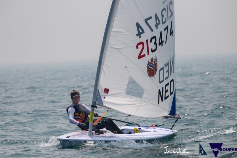 Mirthe Akkerman (NED) started the Australian Laser Championships with two bullets photo copyright Jon West Photography taken at Sandringham Yacht Club and featuring the ILCA 6 class