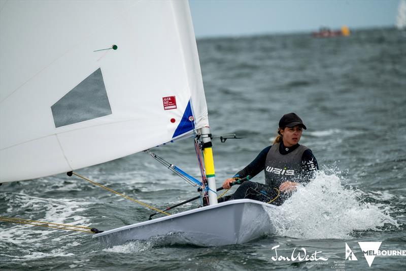 Zoe Thomson - 2020 ILCA Women's Laser Radial World Championships photo copyright Jon West Photography taken at  and featuring the ILCA 6 class